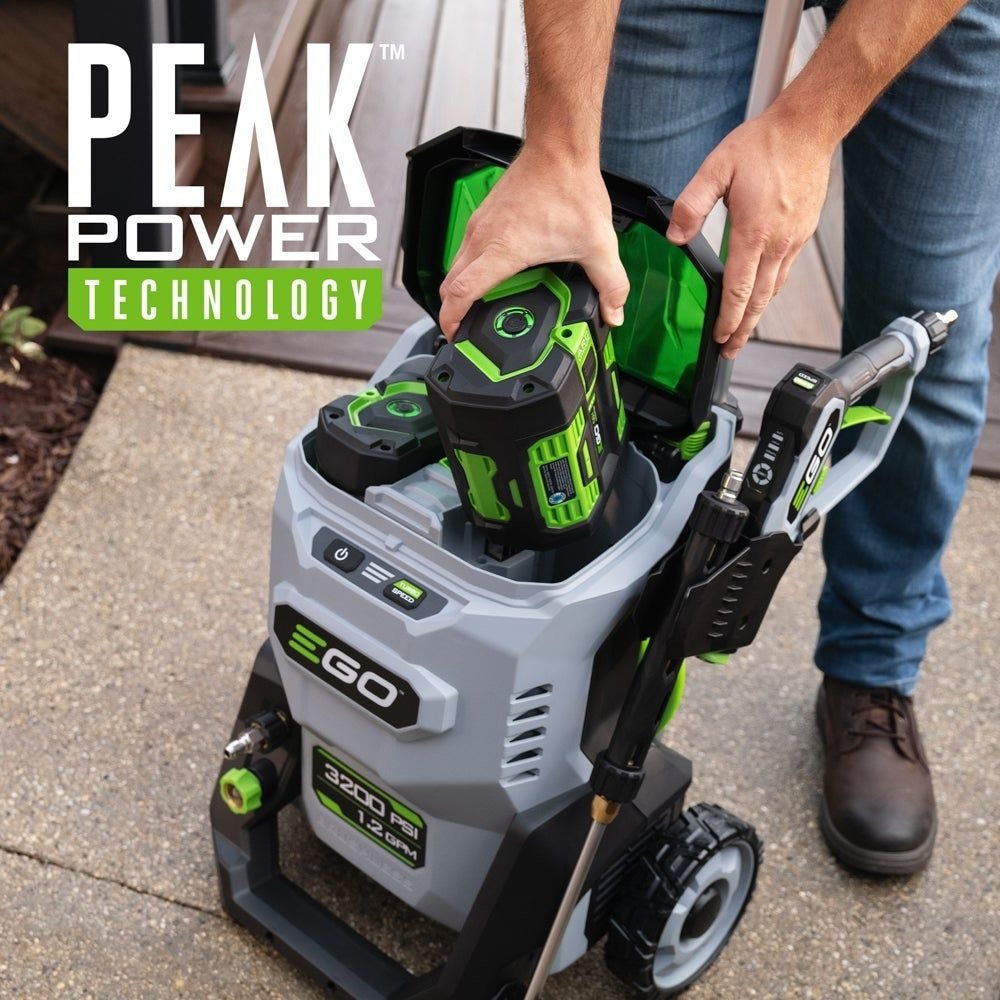 EGO POWER+ 3200 PSI Electric Pressure Washer, Tool Only