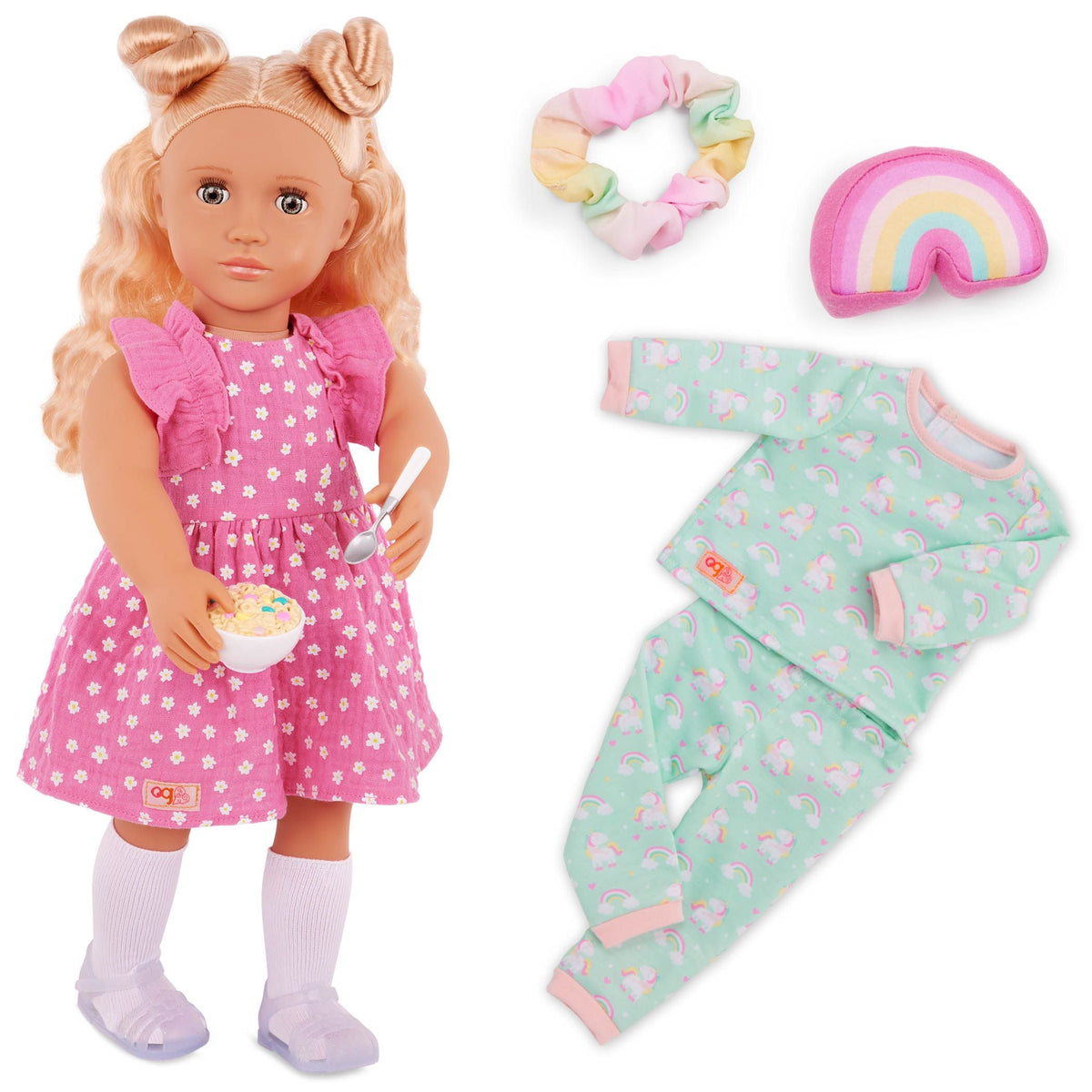 Our Generation Cuddly Activity Doll for Ages 3+, 18-in