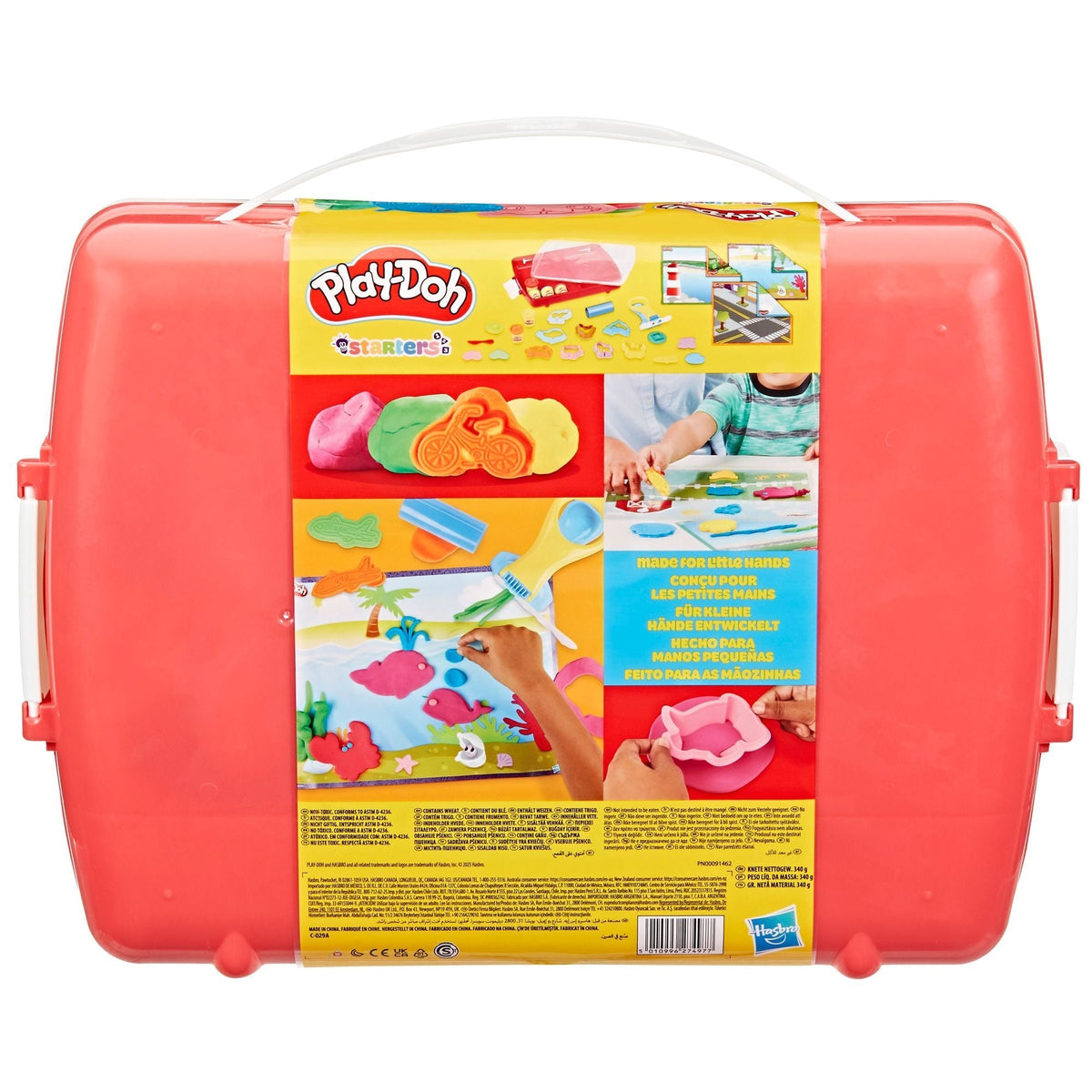 Play-Doh Activity Case with 16 Tools & 6 Colours, Ages 2+