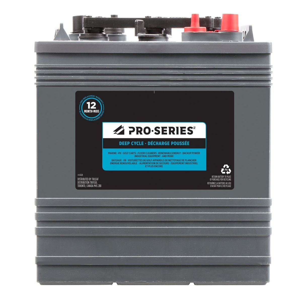 PRO-SERIES Commercial Group Size GC2H 6-Volt Deep Cycle Battery