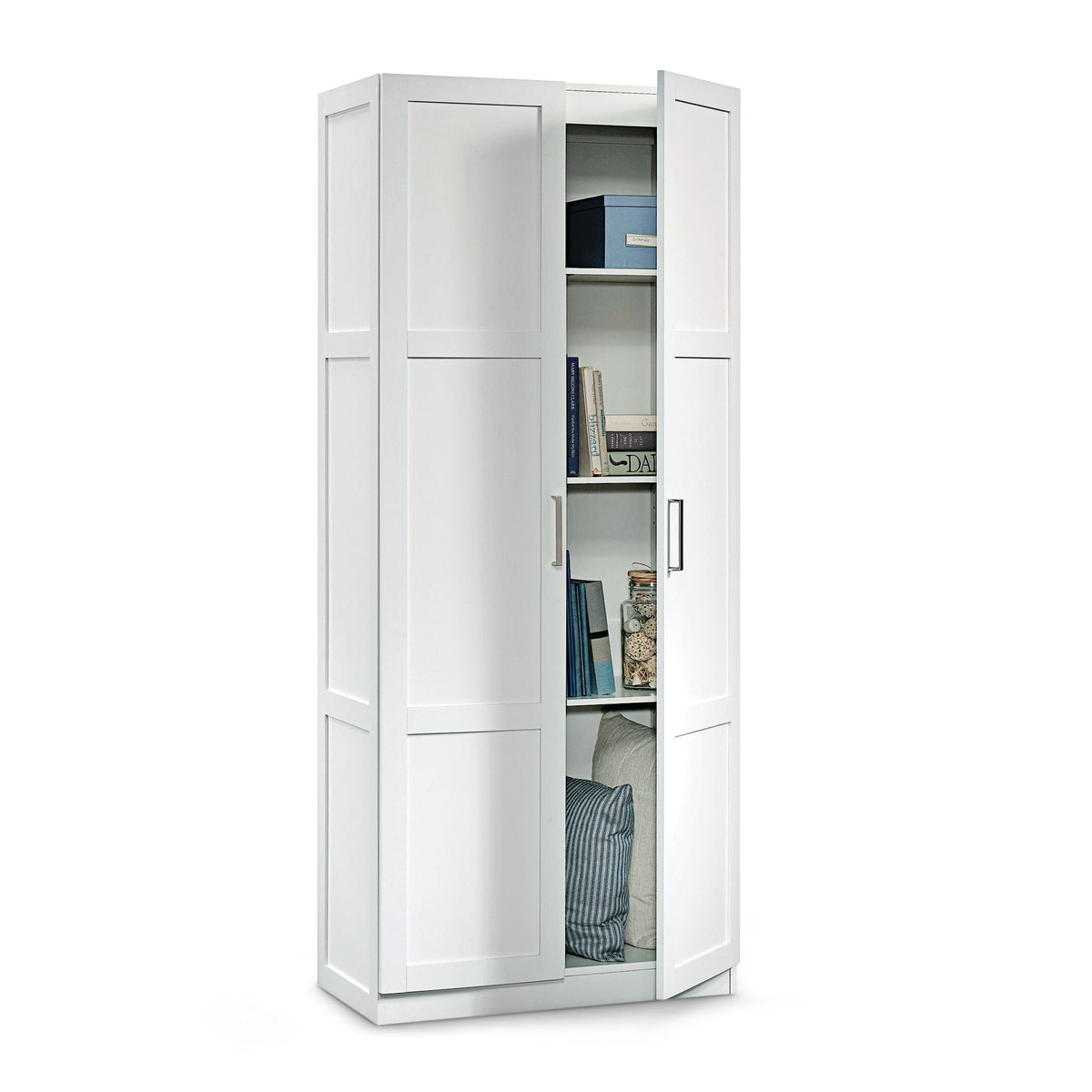Sauder 2-Door Cabinet, White