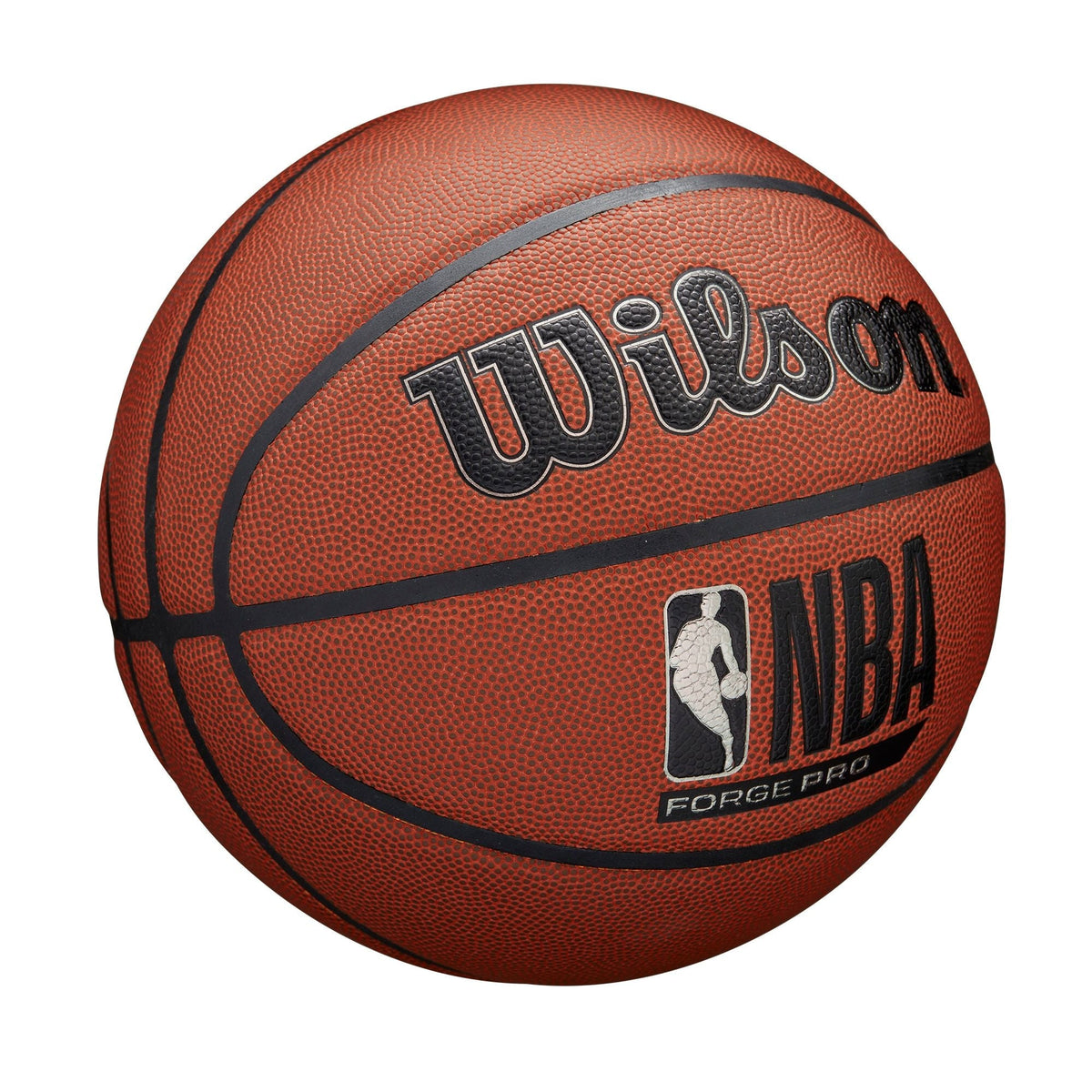 Wilson NBA Forge Pro Indoor/Outdoor Basketball, Official Size 7 (29.5-in)