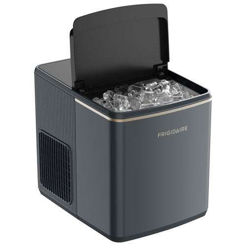Frigidaire 26 lb Countertop Bullet Ice Maker with Touch Controls – Grey R7