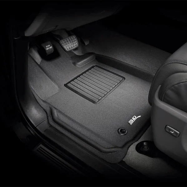 3D MAXpider Mat Custom-fit All-weather Car Mats; Row 1 and 2 Only F9