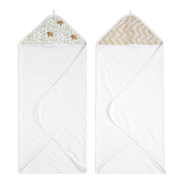 Aden + Anais Tanzania Hooded Towels, 2-pk R7