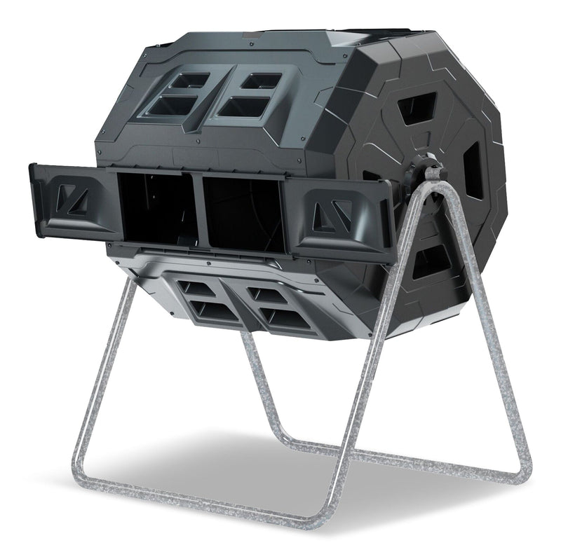 Algreen Tumbling Composter with Two Chambers P3