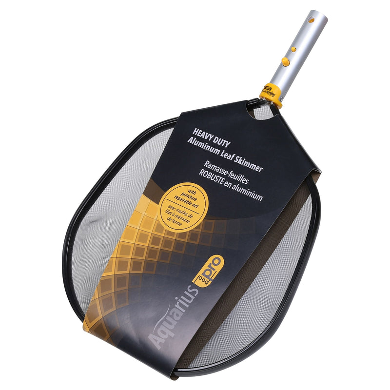 Aquarius Deluxe Aluminum Swimming Pool Leaf Skimmer with Aluminum Handle H0