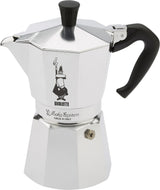 Bialetti Moka Pot with Ergonomic Anti-Scale Handle, 3-Cup