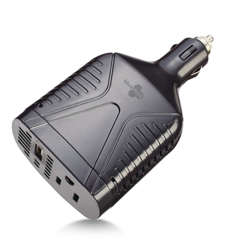 Bluehive 75W Car Power Inverter with USB Port C8