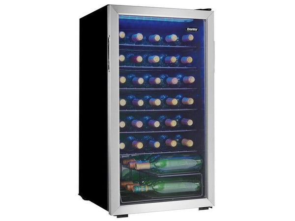 Danby 36 Bottle Free-Standing Wine Cooler in Stainless Steel (DWC036A1BSSDB-6) F9