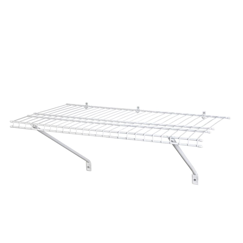 ClosetMaid Linen Wall Shelf Kit/Wire Closet Shelving, Assorted Sizes L8