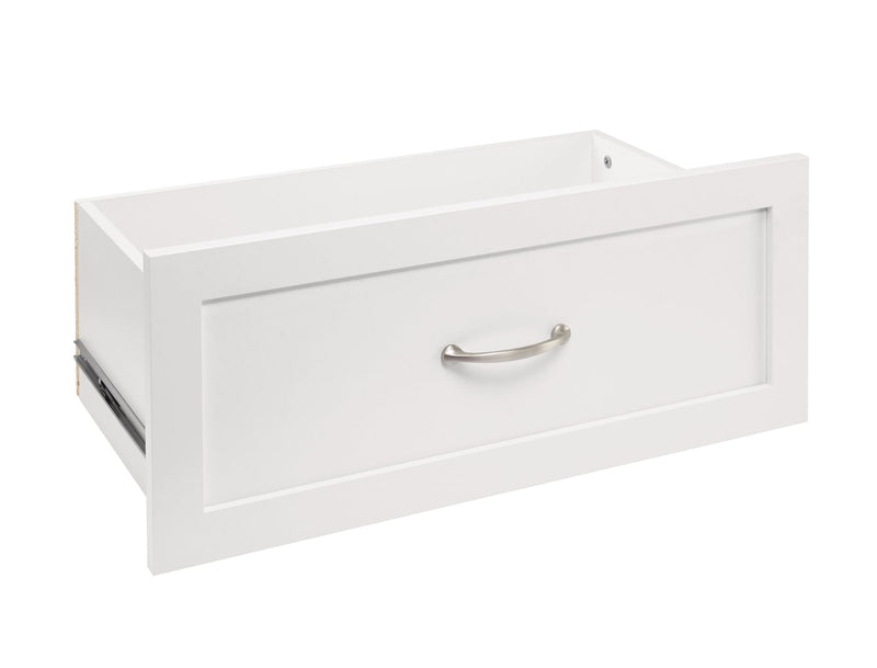 ClosetMaid Suite Symphony Laminate Wood Drawer, White, 25-in x 10-in Y4