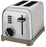 Cuisinart Metal Classic Toaster with 6 Settings, Stainless Steel, 2-Slices