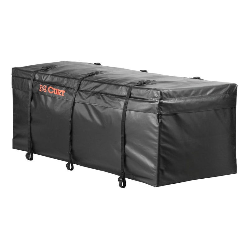 CURT 18211 Weather-Resistant Vinyl Roof Top Cargo Bag, Black, 56 x 22 x 21-in K5