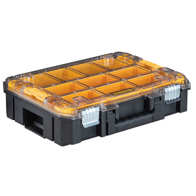 Dewalt TSTAK Stackable Organizer with Clear Lid, 44-lb Q2