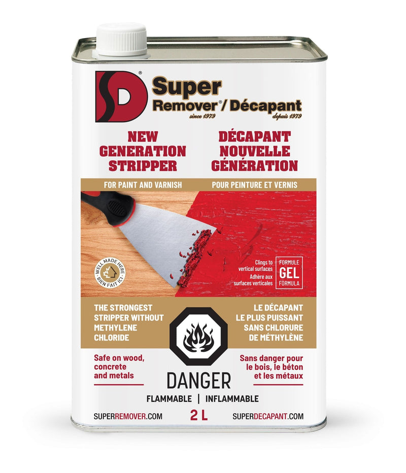 DS Super Remover New Generation Paint & Varnish Stripper/Remover, 2-L S4