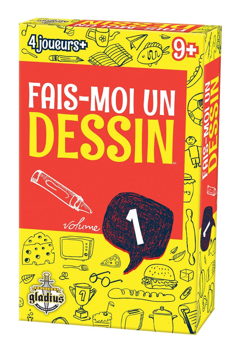 Editions Gladius Fais-moi un dessin vol. 1, French Edition, Ages 3 -5 yrs G5