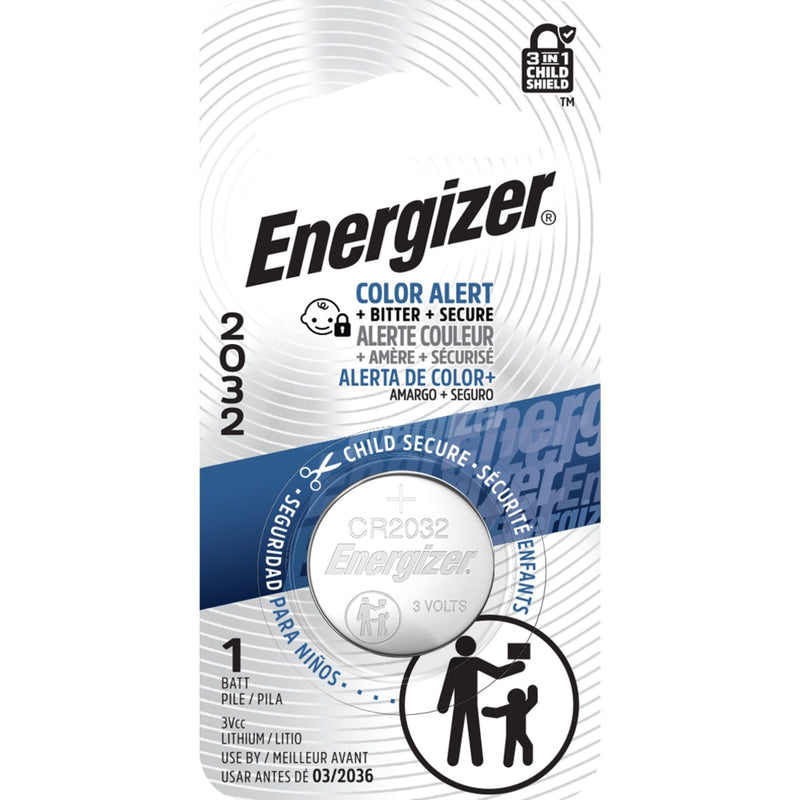 Energizer 1-pk CR2032 3V / 3 Volt Lithium Coin Cell Battery, Long Lasting S6
