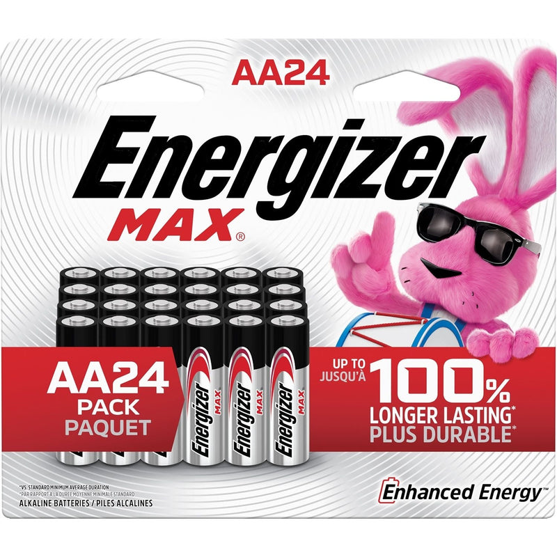 Energizer Alkaline MAX Double A Batteries, 24-pk I5