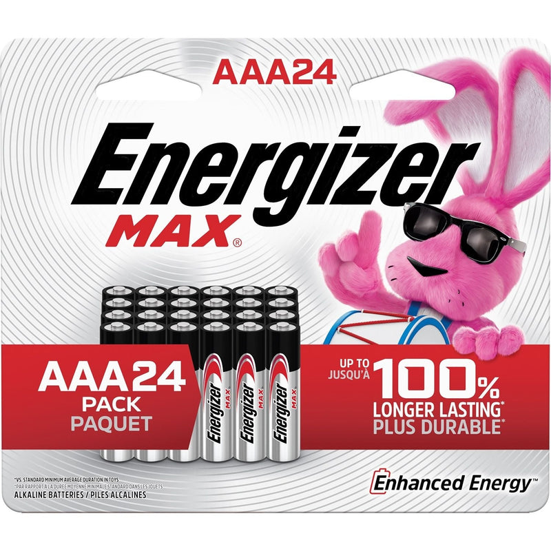 Energizer Max Alkaline AAA Batteries, 24-pk T5