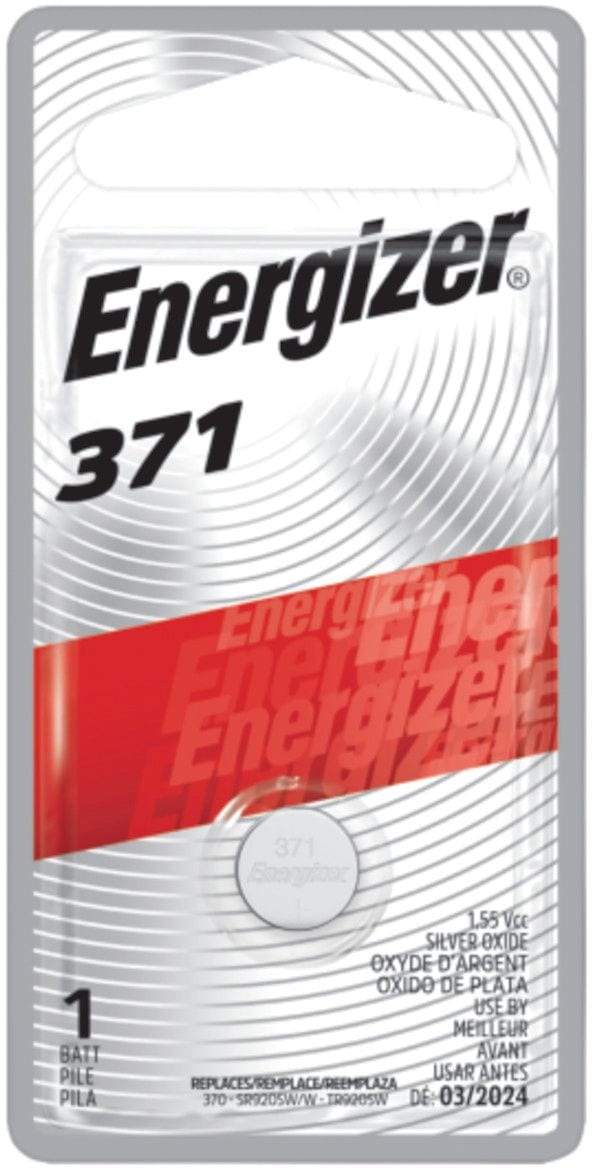 Energizer Silver Oxide 1-pk 370/371 1.5V / 1.5 Volt Button Cell Battery Y7