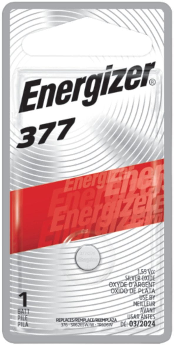 Energizer Silver Oxide 1-pk 377/376 SR626SW 1.5V / 1.5 Volt Button Cell Watch Battery Y9