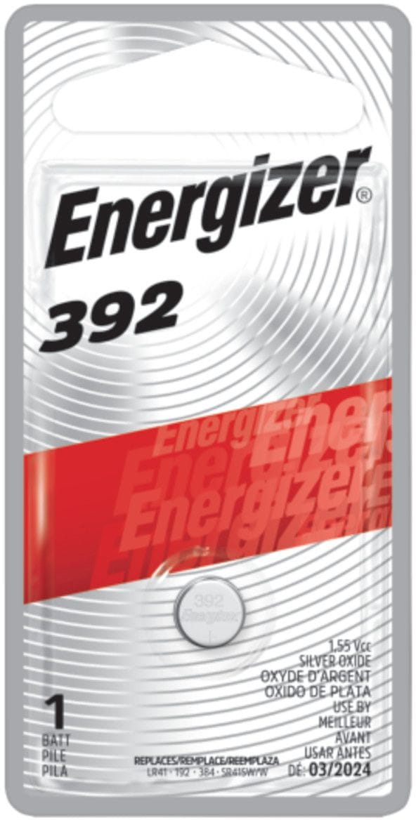 Energizer Silver Oxide 1-pk 392 1.5V / 1.5 Volt Zero Mercury Button CellBattery R5