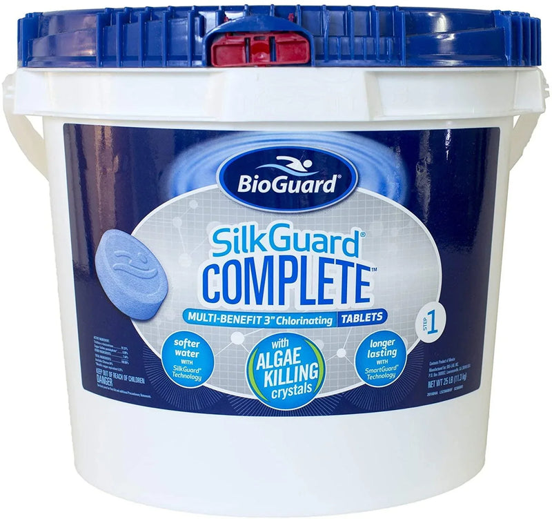 BioGuard SilkGuard Complete 3′′ Chlorinating Tabs (25 lb) Y4