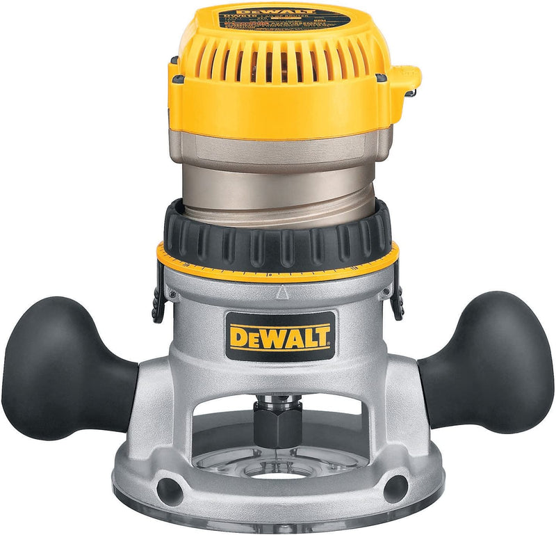DEWALT Router, Fixed Base, 1-3/4-HP (DW616) , Yellow Y0