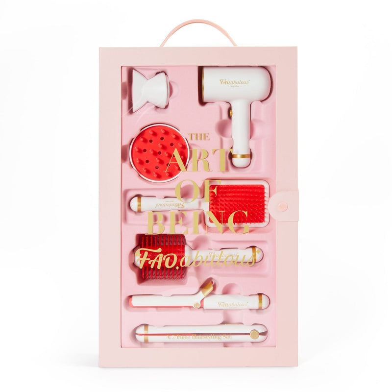 FAO Schwarz Toy Pretend Hair Stylist Playset, Pastel Pink H4
