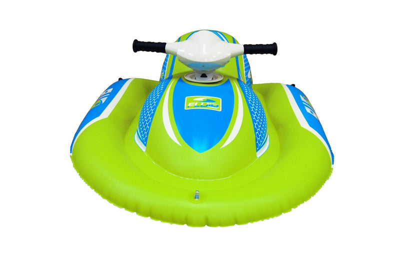 Fluid Wavemaker Motorized River/Lake Inflatable, Teal/Green/White H9