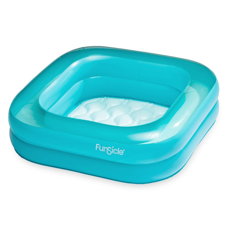Funsicle Play Square Wading Inflatable Pool, Ages 2+ J1
