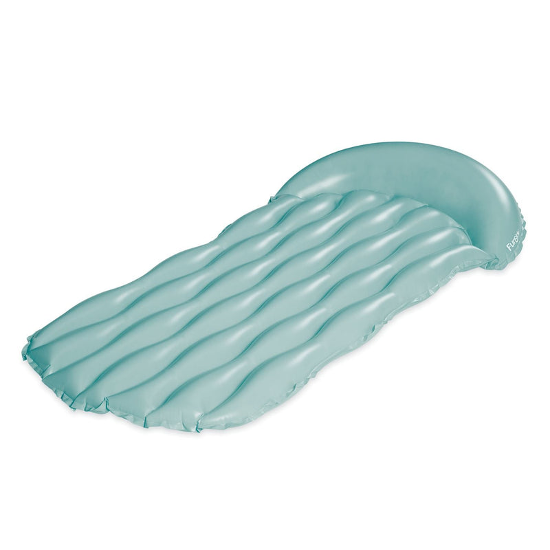 Funsicle Simple ZZ Inflatable Water Mat/ Float, Mint, 72-in x 34-in I0