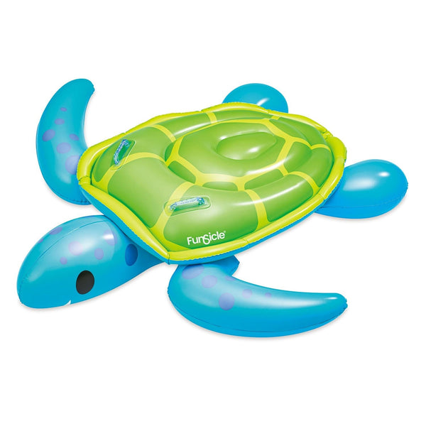 Funsicle Turtle Time Ride-On Pool Float, Ages 3+ L1