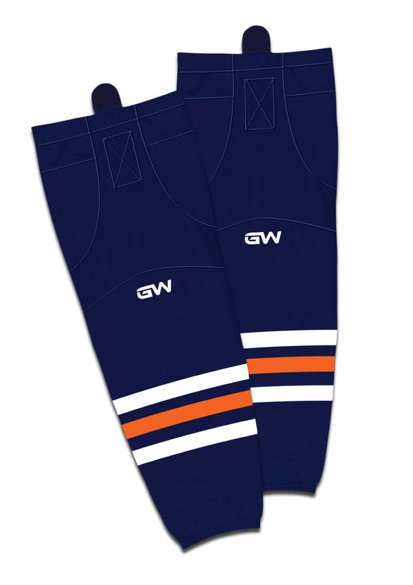 Gamewear 8500 Pro Team Performance Hockey Socks, Edmonton Oilers Home Colours, Assorted Sizes S2