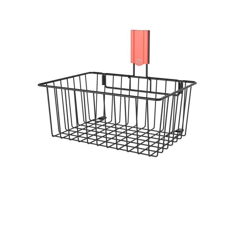 Gator Magnetics Small Black Basket, 12-in, Black U0