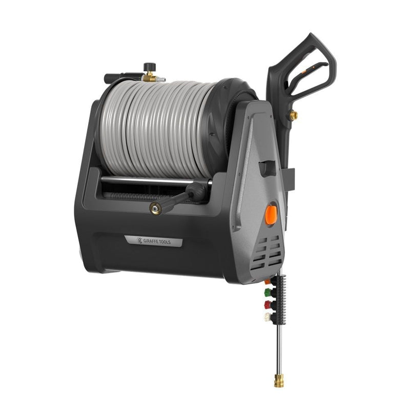 Grandfalls Pressure Washer 2100 PSI,with 100ft retractable soft hose D6