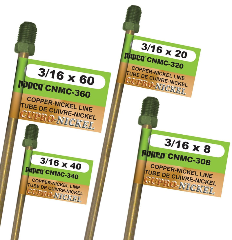 H. Paulin CNMC308 Nickel Brake Line, European, 8 x 3/16-in Please make sure this part fits your need L4