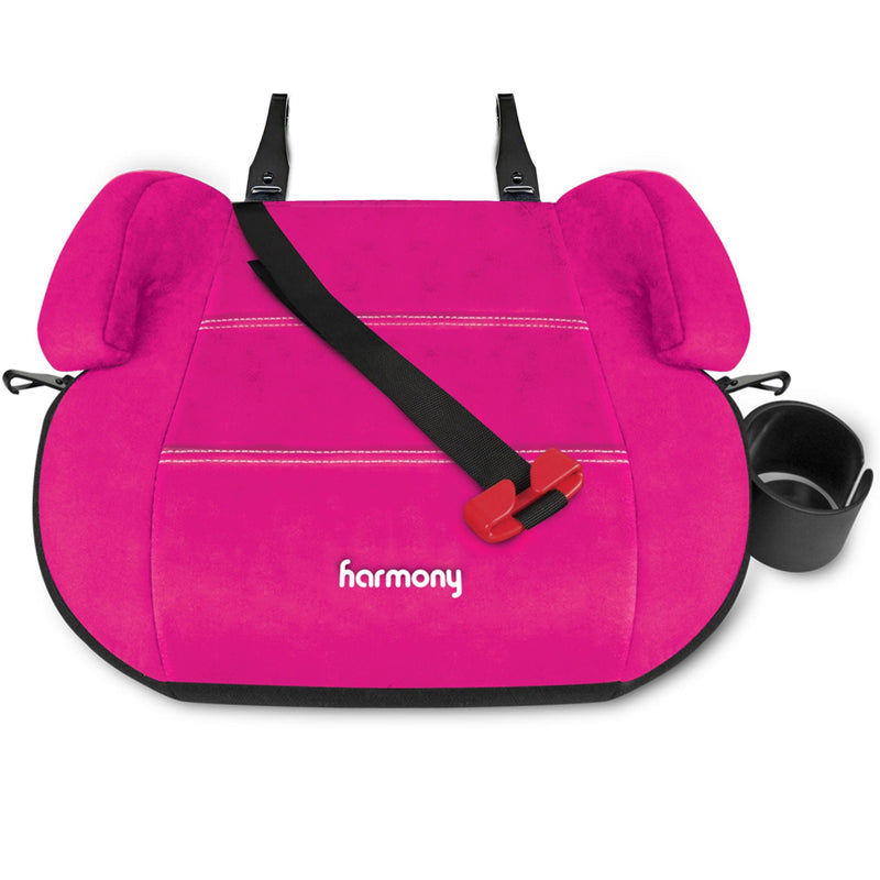 Harmony Backless Booster Elite, Fits Kids 34–57-in Tall, Pink I3