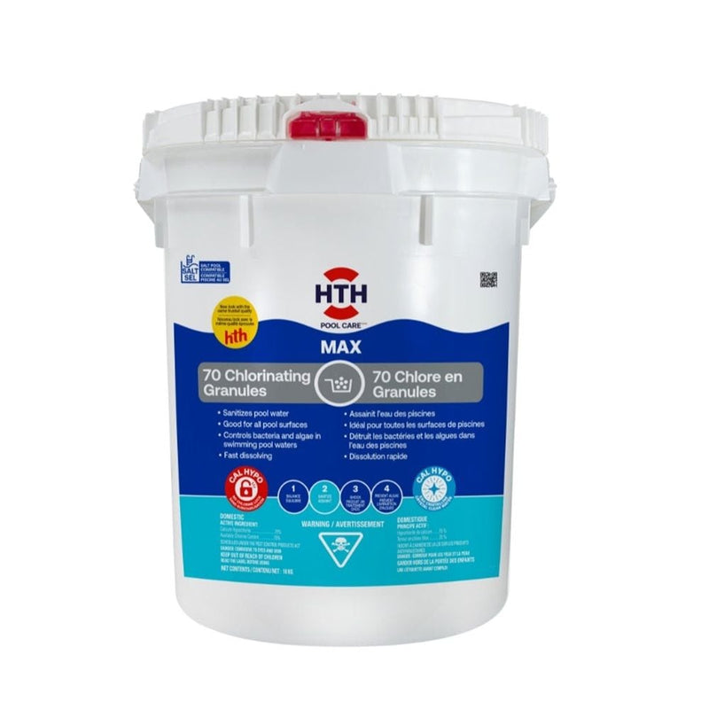 HTH Max 70 Granular Pool Chlorinator, 10-kg J8