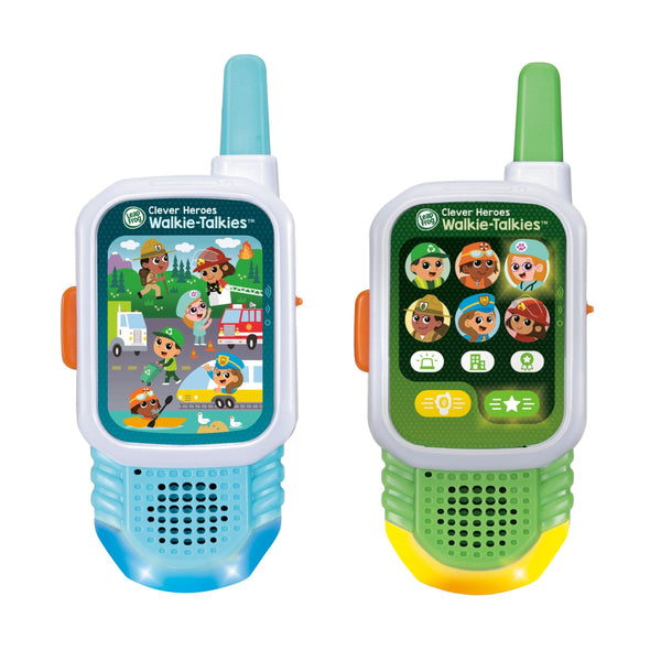 LeapFrog Hero Helpers Walkie Talkies, English, 1000-ft O4