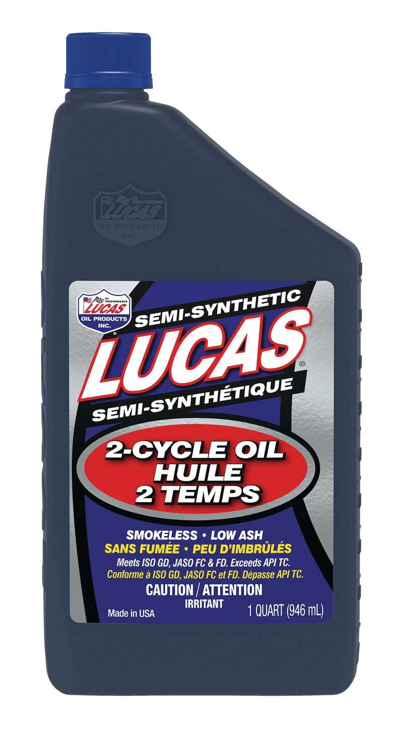Lucas Oil 2-Stroke Semi-Synthetic Oil, 946-mL T1