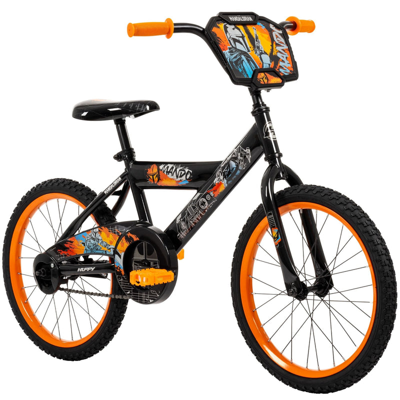 Lucasfilm Star Wars The Mandalorian Kids' Bike with Coaster Brakes, Ages 5-13, 18-in T0