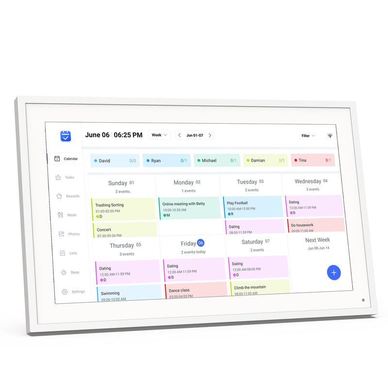 Magnavox Smart Digital Calendar, 15.6-in X8