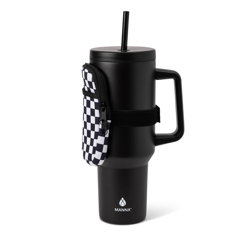 Manna Swivel Stainless Steel Tumbler with Bag, 40-oz Q7