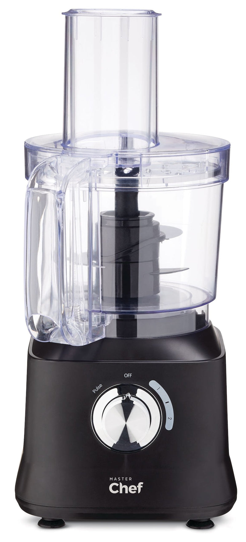 MASTER Chef 2-Speed Electric Food Processor with Pulse Function, Black Y6