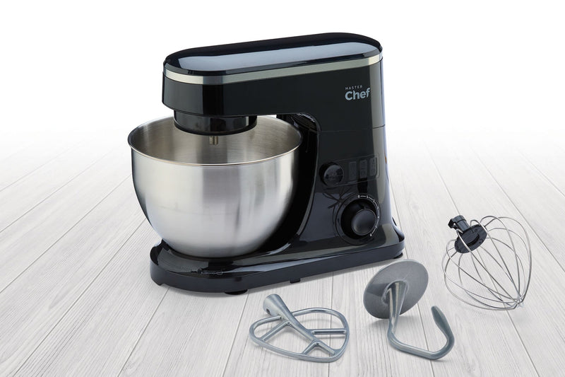 MasterChef Multi-Function Stand Mixer, 6-Speed, Black O0