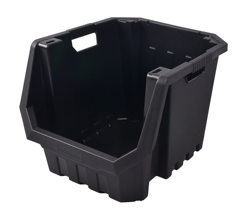 Mastercraft Wall Mountable Multi-Purpose Stacking Bin, 60-L K2