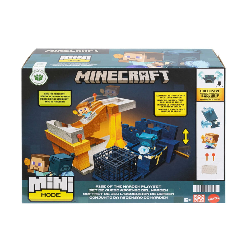Mattel Minecraft Mini Mode Rise Of The Warden Playset T5