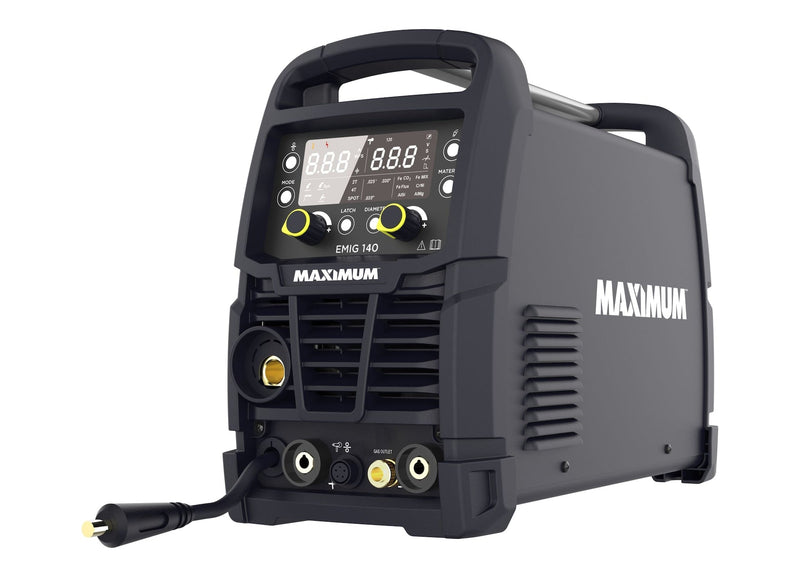 MAXIMUM 140A Multi-Process Welder with LCD Screen J2